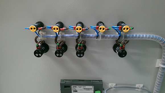 3 compressor unit door wiring