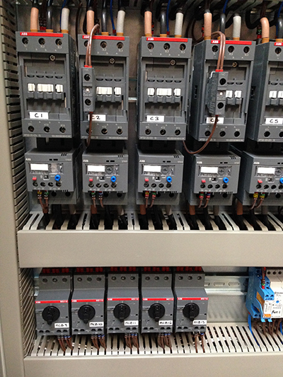 3 compressor pack panel